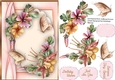 Beautiful Delafloret flowers and Butterflys