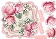 Beautiful Pink Roses on a Bracket Mat