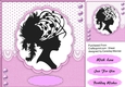 Beautiful Mavue Silhouette Lady