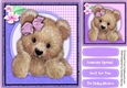 Cute Fuzzy Bear Lilac