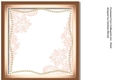 Incert Shaped Pearl Frame