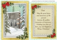 Christmas Greetings with Verse , Dad 7 ,