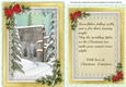 Christmas Greetings with Verse , Grandson ,8
