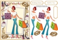 Modern Miss shopping Girl 3