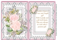 Beautiful Pale Pink Roses with Anniversary Verse