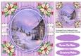 Beautiful Scene with Holly Roses 4