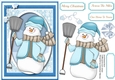 Cute Jolly Snowman 3