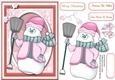Cute Jolly Snowman 4