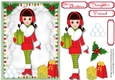Beautiful Christmas Shopping Girl 2