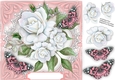 White Roses Roses on Vintage Lace 6