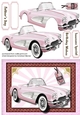 Its A Mans World ? , Pink Retro Car