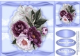 Beautiful Velvet Bouquet on lace