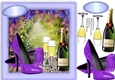Lilac Shoes and Champagne 