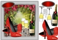 Red  Shoes and Champagne 