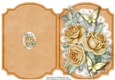 Print, Cut and Fold Coffee Roses
