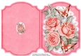 Print, Cut and Fold Pink Roses 