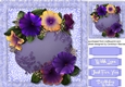 Beautiful Lilac Summer Petunias
