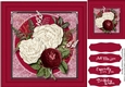 Beautiful Vintage Roses on Lace