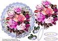 Mixed  Roses on a Lace Mat 