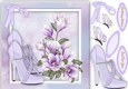 Beautiful Lilac Magnolias and Shoes