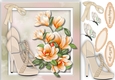 Beautiful Apricot Magnolias and Shoes