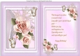 Beautiful Cream roses and Verse