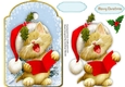 Christmas Tag , Singing Kitten