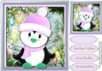 Penguin in his Lilac Hat