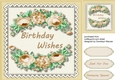 Cream Roses and Birthday Wishes