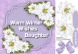 Warm Winter Wishes Daughter