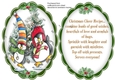 Topper With Verse , Dancing Penguins