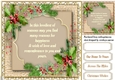 Beautiful Holly and Verse ,Beige