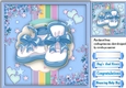 Beautiful Blue Baby Booties