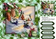 Beautiful Green Tartan Christmas Scene