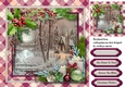 Beautiful Mavue Tartan Christmas Scene