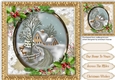 Beautiful Gold Christmas House