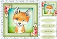 Beautiful Water coloured Fox