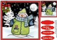 The Christmas Jolly Snowman