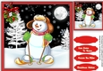 The Christmas Ski-ing Snowman
