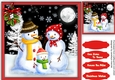 The Christmas  Snow Family