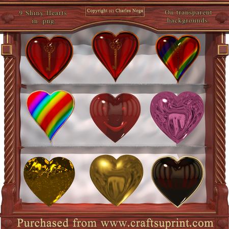 9 Distinctive Hearts