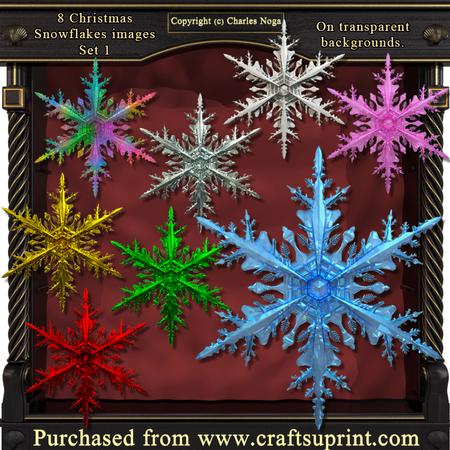 8 Snowflakes