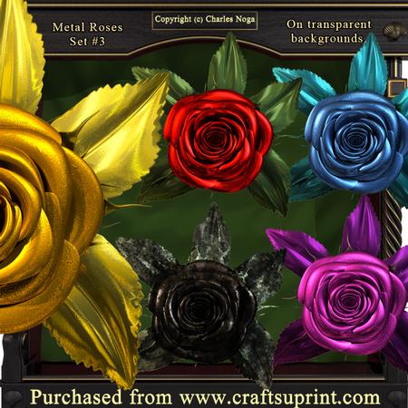 Metal Roses #3