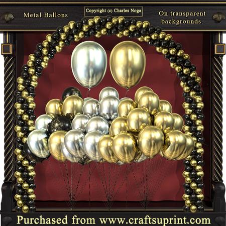 Metallic Balloons