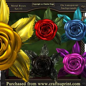 Metal Roses #3