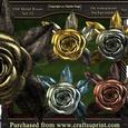 Old Metal Roses