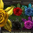 Metal Roses #3