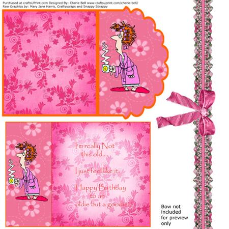 Oldie But Goodie Scalloped Side Fold Card Kit