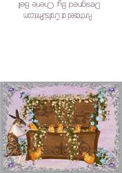 Easter Chicks and Bunny Card