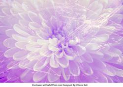 Purple Floral Grunge Background Paper